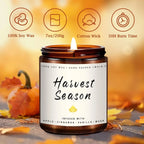 Candle Jars with Lid Fall Scented Candles for Home Soy Candles Gifts Fall Scents Candles Jar Home Decoration Birthday Candle