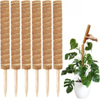 Extendable Handmade Moss Pole for Plants Plant Climbing Rod Plant Pole for Climbing Plants, Real Handmade Moss Stick F