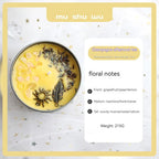 6.5OZ Spell Candles in Jars Crystal Ritual Candle Dried Flower Herbs Candles Scented Fragrance for Prayer Religious