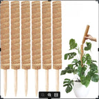 Extendable Handmade Moss Pole for Plants Plant Climbing Rod Plant Pole for Climbing Plants, Real Handmade Moss Stick F